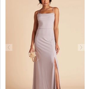Birdy Grey Ash Crepe Dress in Lilac